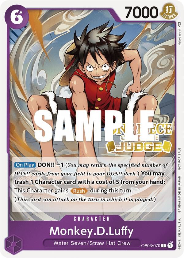 Monkey.D.Luffy (Judge Pack Vol. 2) - Promo - One Piece Card Game