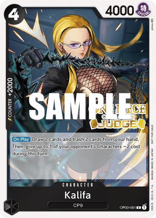 Kalifa (Judge Pack Vol. 2) - Promo - One Piece Card Game