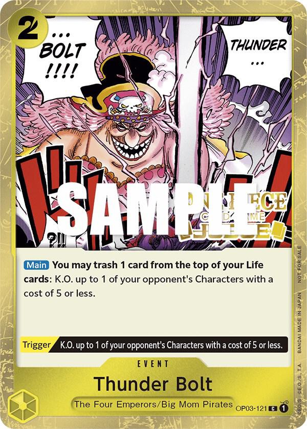 Thunder Bolt (Judge Pack Vol. 2) - Promo - One Piece Card Game