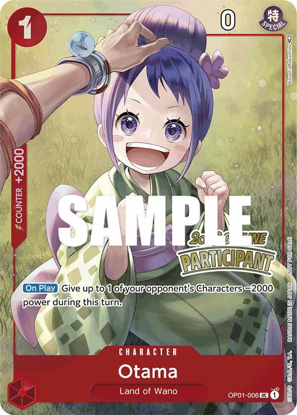 Otama (Offline Regional 2023) [Participant] - Promo - One Piece Card Game