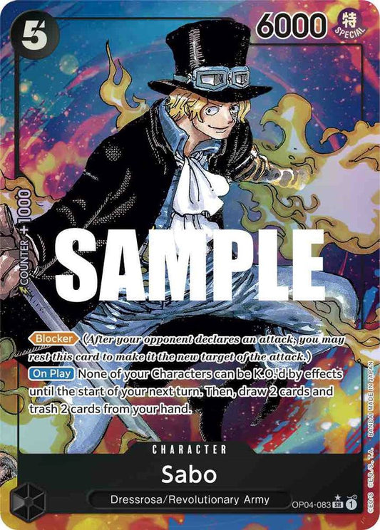 Sabo (Alternate Art) - Super Rare - One Piece Card Game