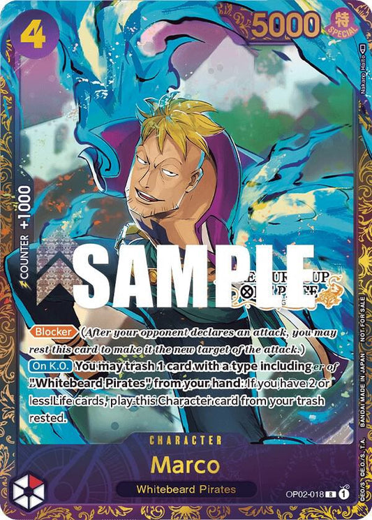 Marco (Treasure Cup) - Rare - One Piece Card Game