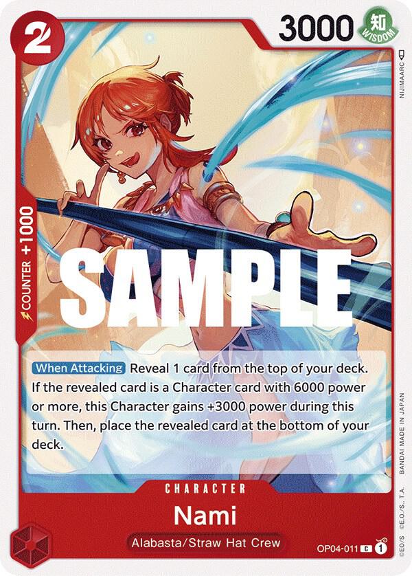 Nami - Common - One Piece Card Game