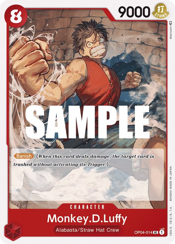 Monkey.D.Luffy (014) - Uncommon - One Piece Card Game