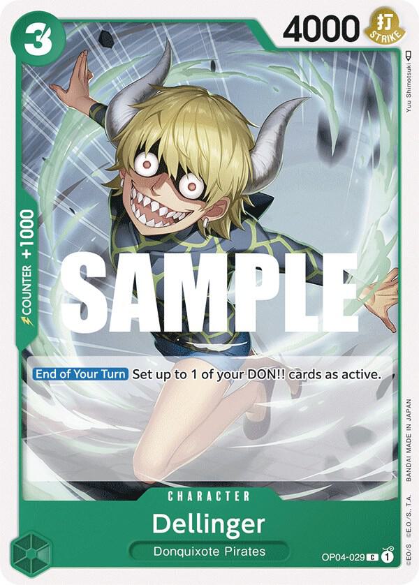 Dellinger - Common - One Piece Card Game