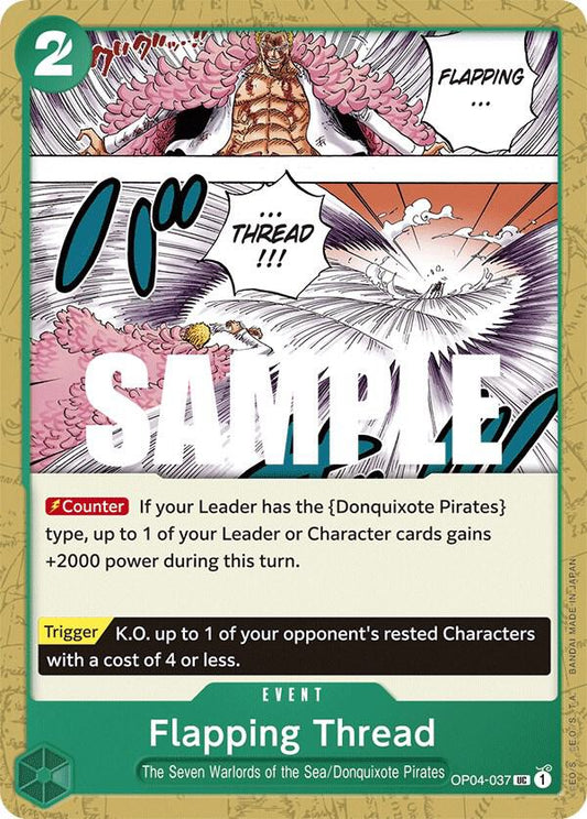 Flapping Thread - Uncommon - One Piece Card Game