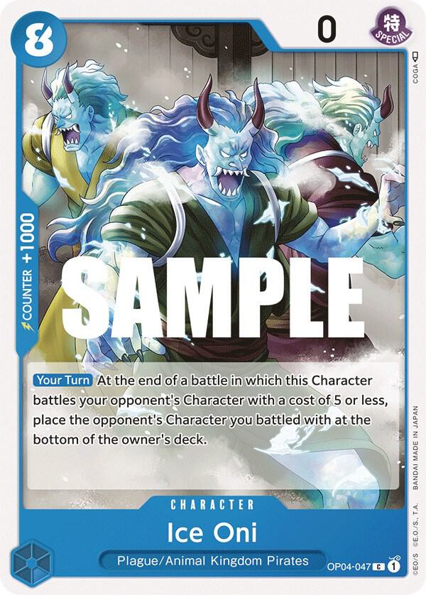 Ice Oni - Common - One Piece Card Game