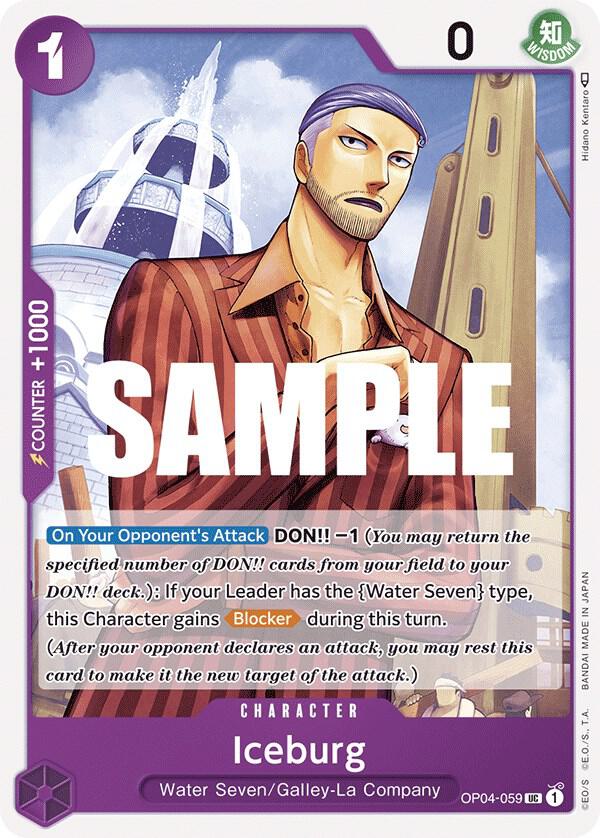 Iceburg - Uncommon - One Piece Card Game