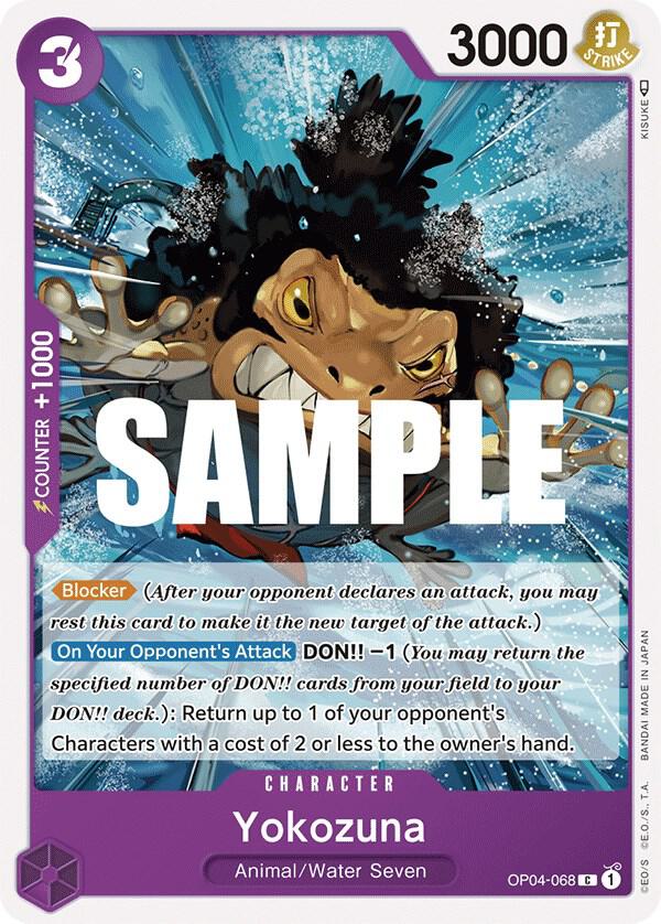 Yokozuna - Common - One Piece Card Game