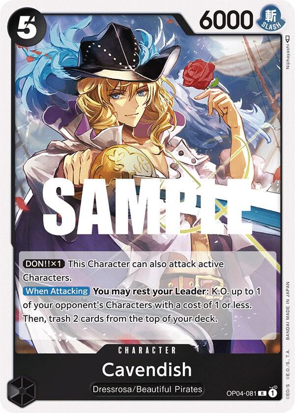 Cavendish - Rare - One Piece Card Game