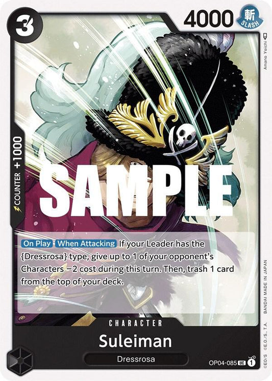 Suleiman - Uncommon - One Piece Card Game