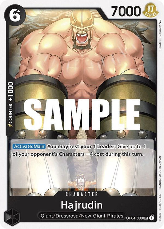 Hajrudin - Uncommon - One Piece Card Game