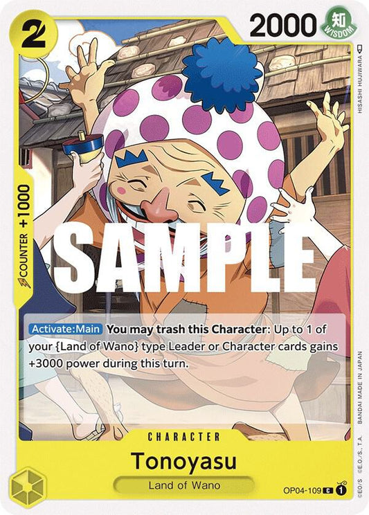 Tonoyasu - Common - One Piece Card Game