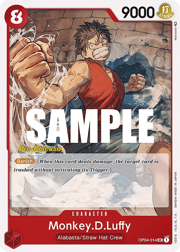 Monkey.D.Luffy - Uncommon - One Piece Card Game