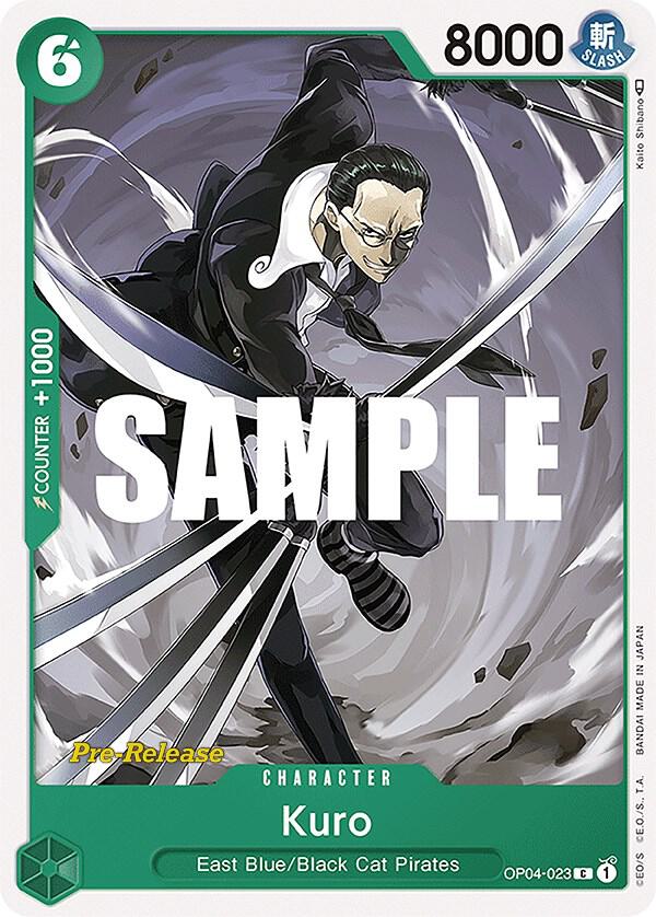 Kuro - Common - One Piece Card Game