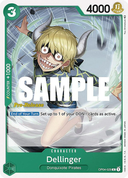 Dellinger - Common - One Piece Card Game