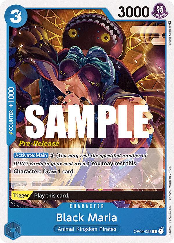 Black Maria - Common - One Piece Card Game