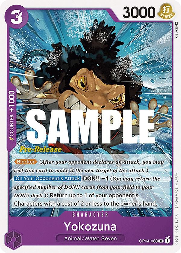 Yokozuna - Common - One Piece Card Game