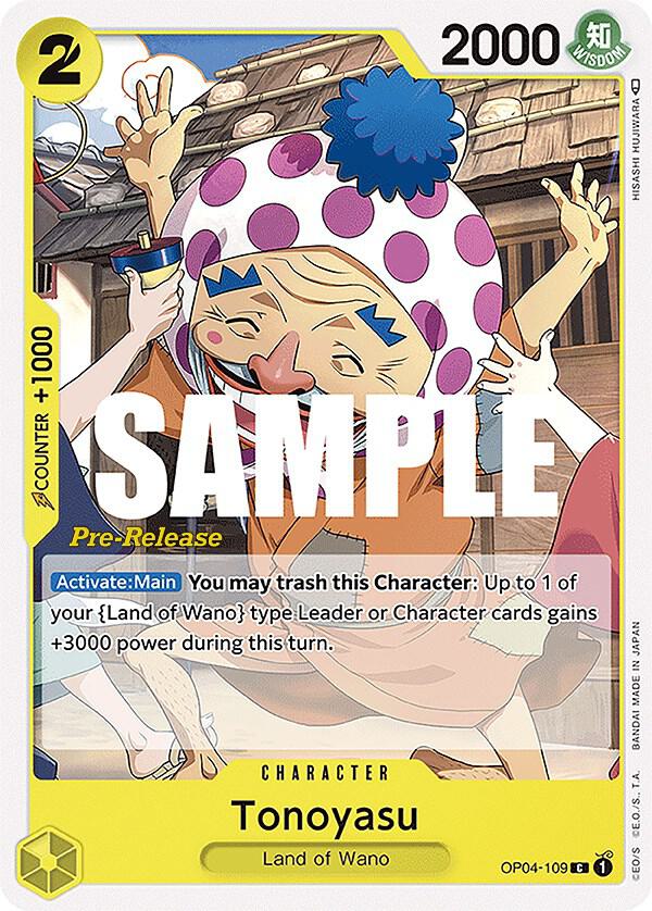 Tonoyasu - Common - One Piece Card Game