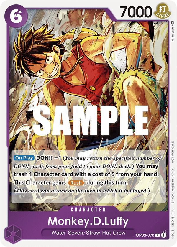 Monkey.D.Luffy (Dash Pack) - Rare - One Piece Card Game