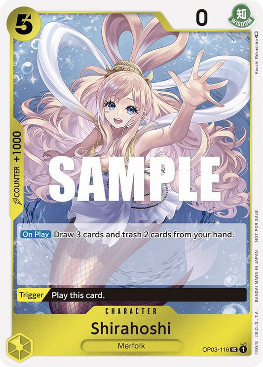 Shirahoshi (Dash Pack) - Uncommon - One Piece Card Game