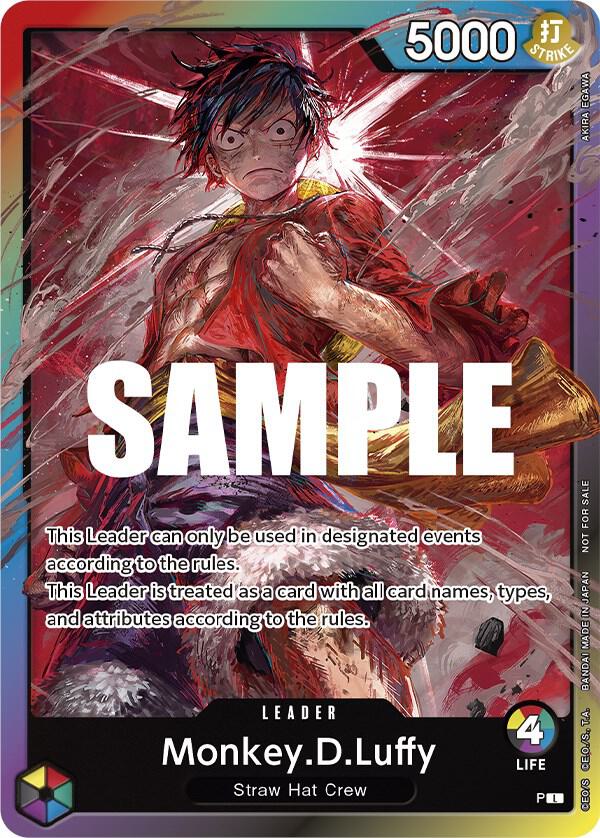 Monkey.D.Luffy (Leader Pack) (Sealed Battle 2023 Vol. 1) - Promo - One Piece Card Game