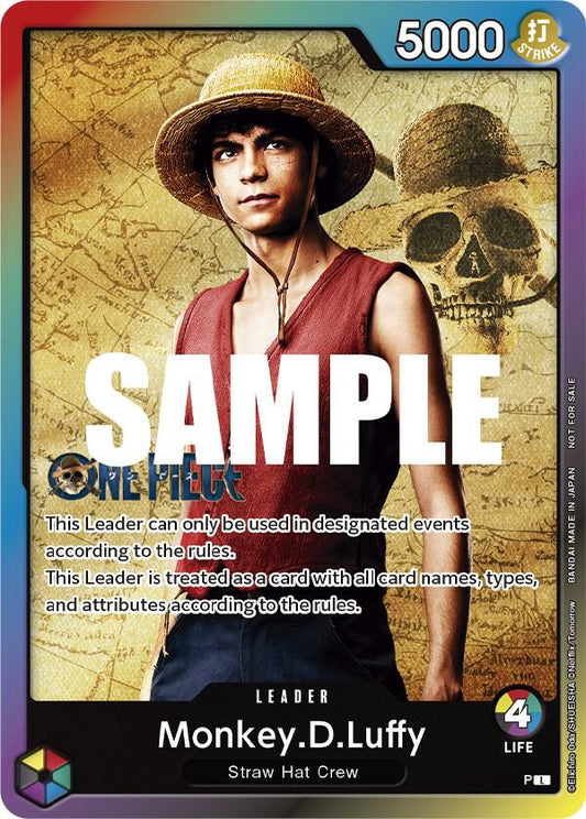 Monkey.D.Luffy (Leader Pack - Live Action) (Sealed Battle 2023 Vol. 1) - Promo - One Piece Card Game