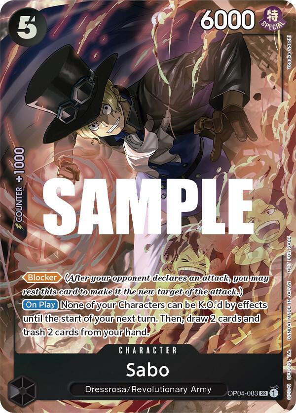 Sabo (Sealed Battle 2023 Vol. 1) - Super Rare - One Piece Card Game