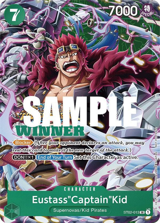 Eustass""Captain""Kid (Winner Pack Vol. 5) - Super Rare - One Piece Card Game