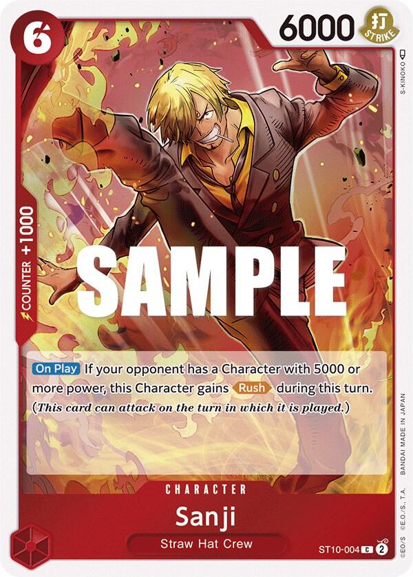 Sanji - Common - One Piece Card Game