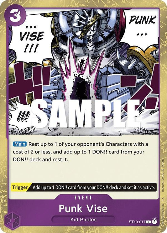 Punk Vise (Common) - One Piece TCG