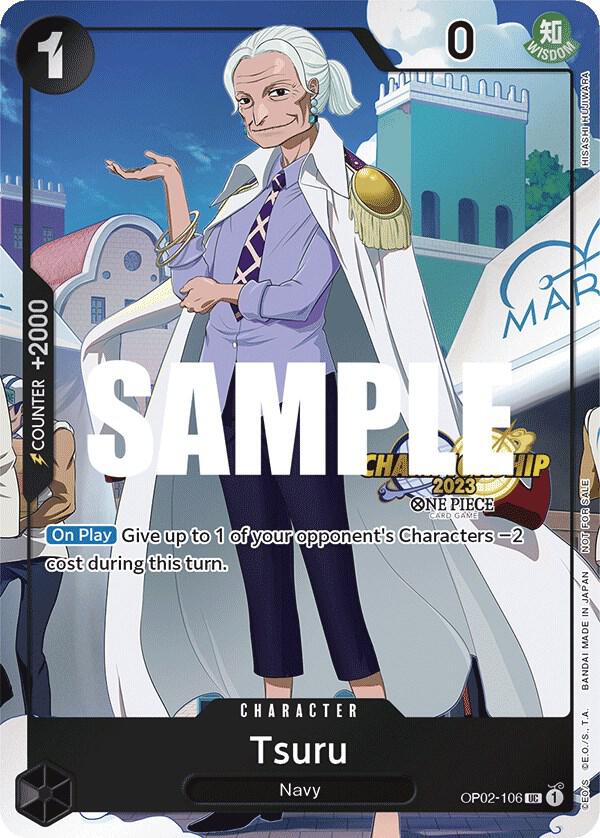 Tsuru (CS 2023 Event Pack) - Uncommon - One Piece Card Game