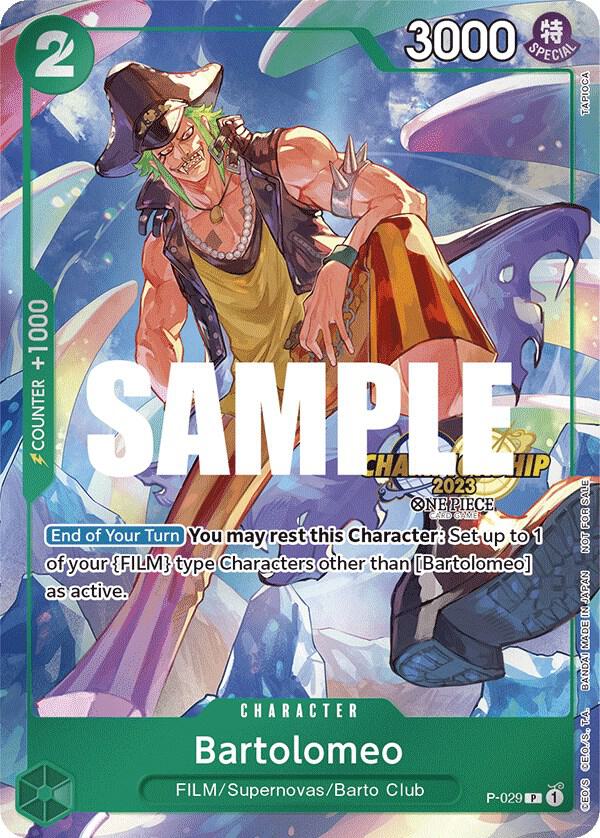 Bartolomeo (CS 2023 Event Pack) - Promo - One Piece Card Game