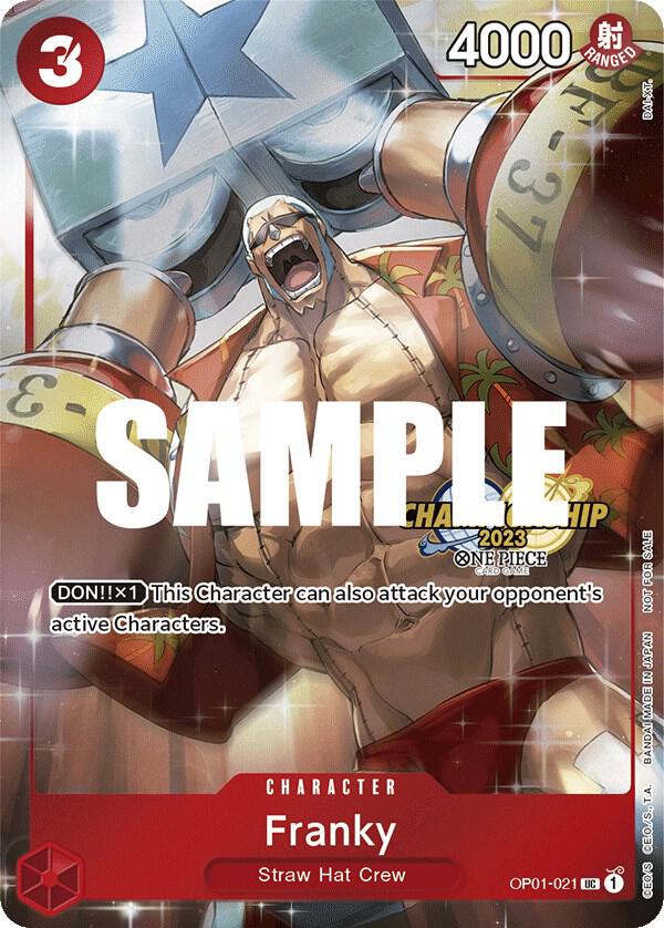 Franky (CS 2023 Celebration Pack) - Uncommon - One Piece Card Game