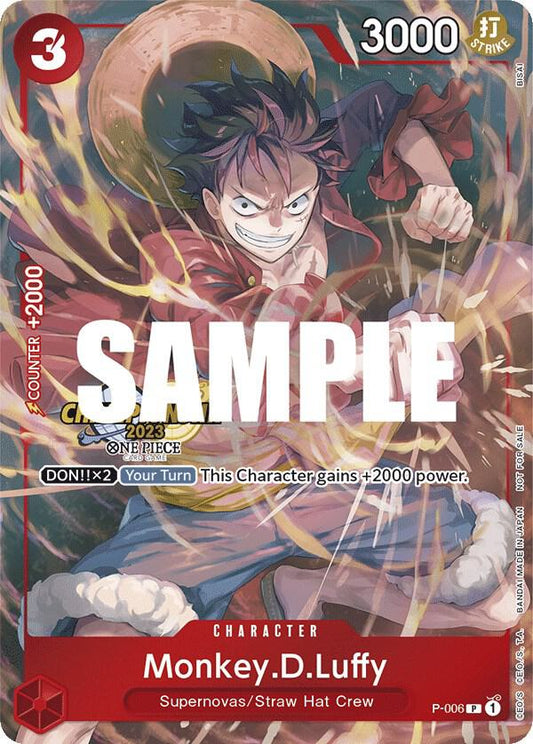 Monkey.D.Luffy (006) (CS 2023 Celebration Pack) - Promo - One Piece Card Game