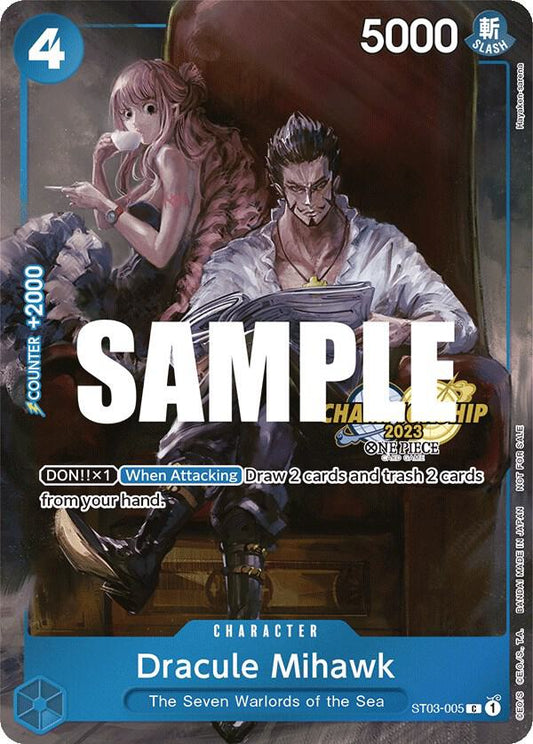 Dracule Mihawk (CS 2023 Celebration Pack) - Common - One Piece Card Game