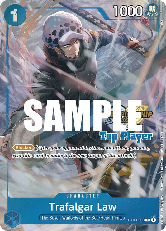 Trafalgar Law (CS 2023 Top Players Pack) - Common - One Piece Card Game