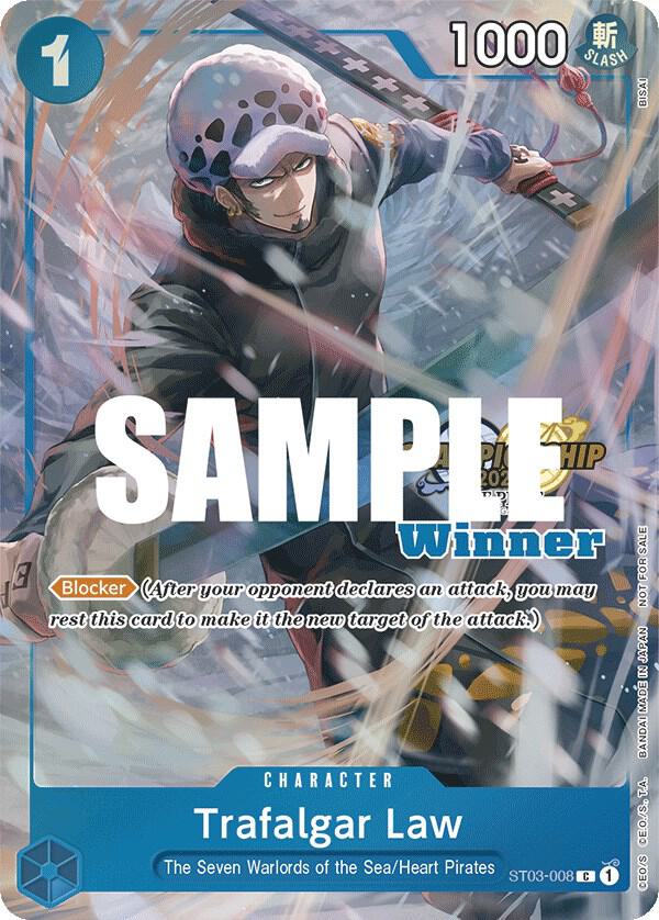 Trafalgar Law (CS 2023 Top Players Pack) [Winner] - Common - One Piece Card Game