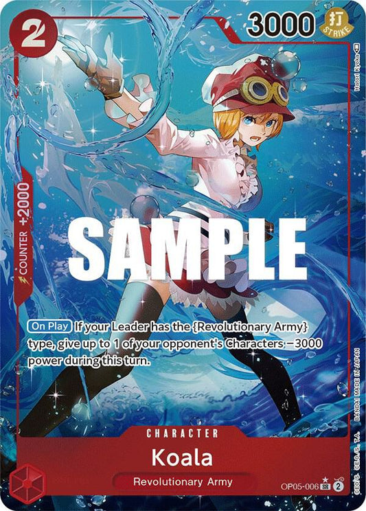 Koala (Alternate Art) - Super Rare - One Piece Card Game