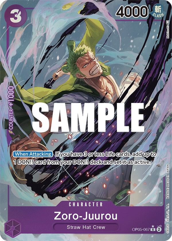 Zoro-Juurou (Alternate Art) - Rare - One Piece Card Game