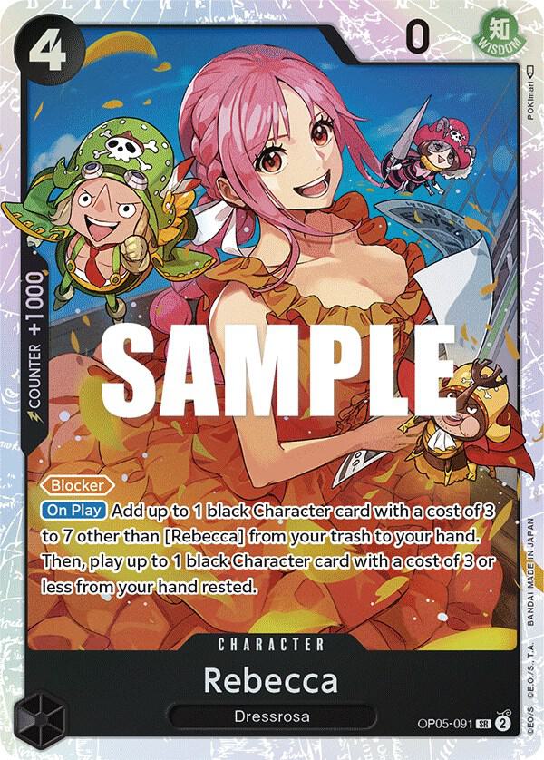 Rebecca - Super Rare - One Piece Card Game