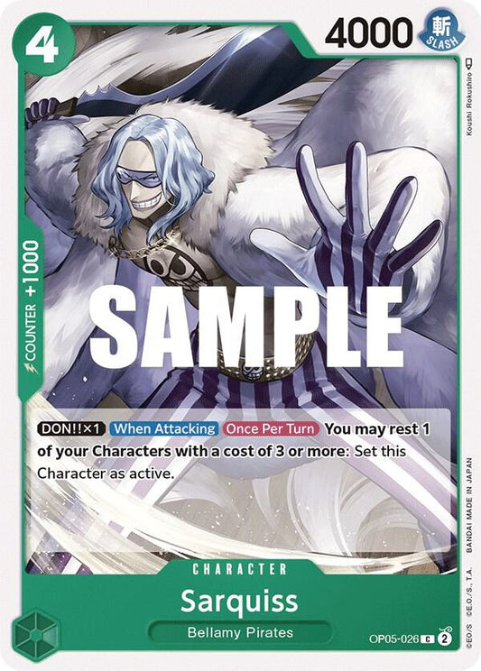 Sarquiss - Common - One Piece Card Game