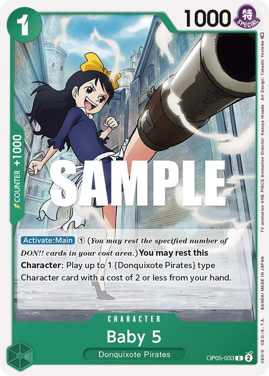 Baby 5 (033) - Common - One Piece Card Game