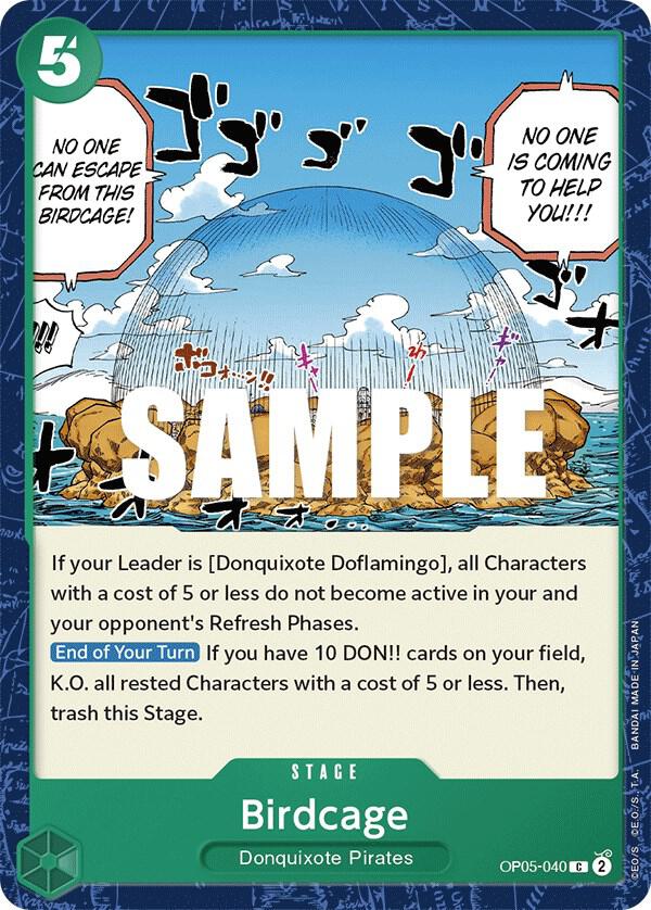 Birdcage - Common - One Piece Card Game