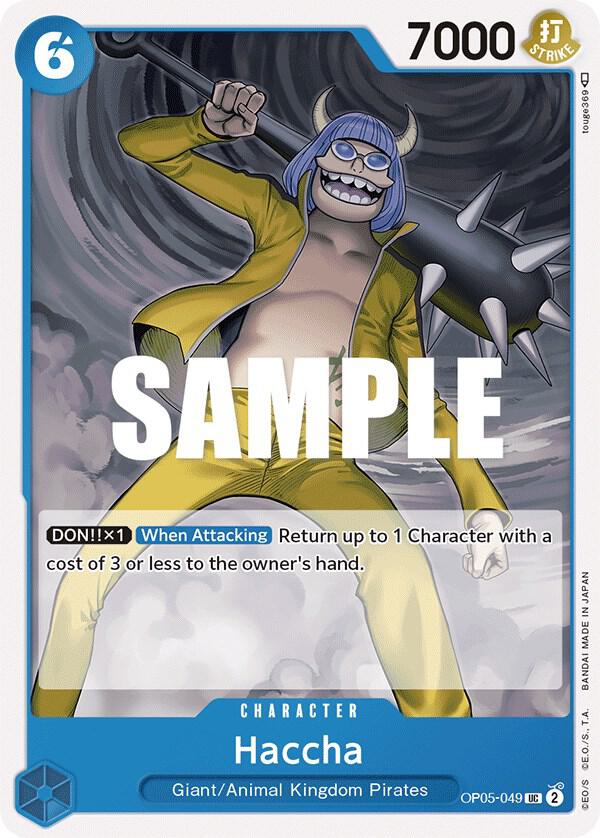 Haccha - Uncommon - One Piece Card Game