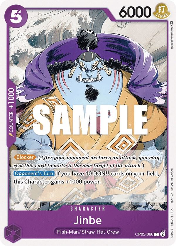 Jinbe - Common - One Piece Card Game