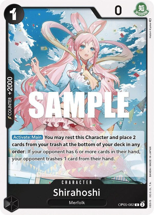 Shirahoshi - Rare - One Piece Card Game