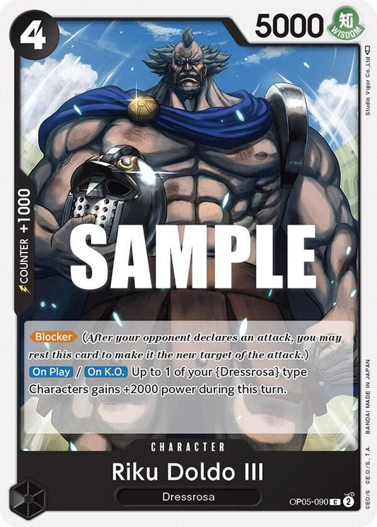 Riku Doldo III - Common - One Piece Card Game