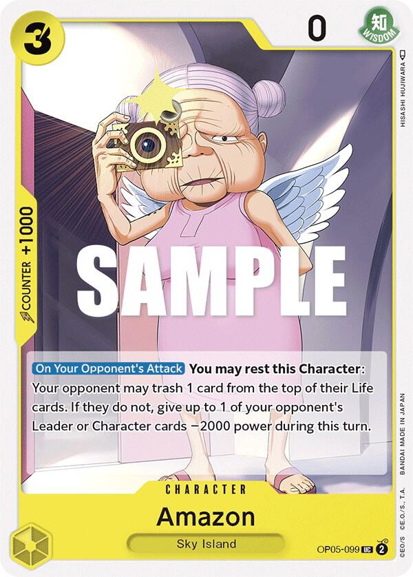 Amazon - Uncommon - One Piece Card Game