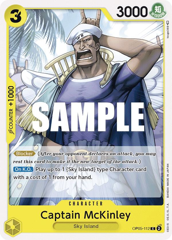 Captain McKinley - Common - One Piece Card Game